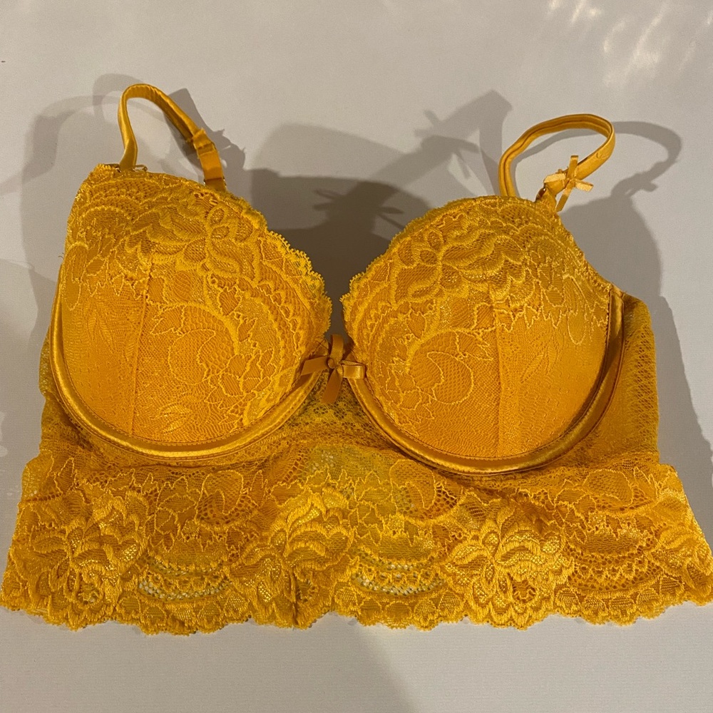 Brand New Never Used Yellow Bra